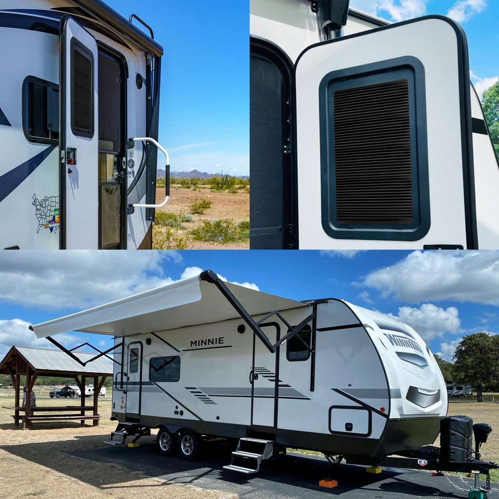 Torkrig Privacy Blackout RV Door Window Shade