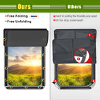 Torkrig Privacy Blackout RV Door Window Shade