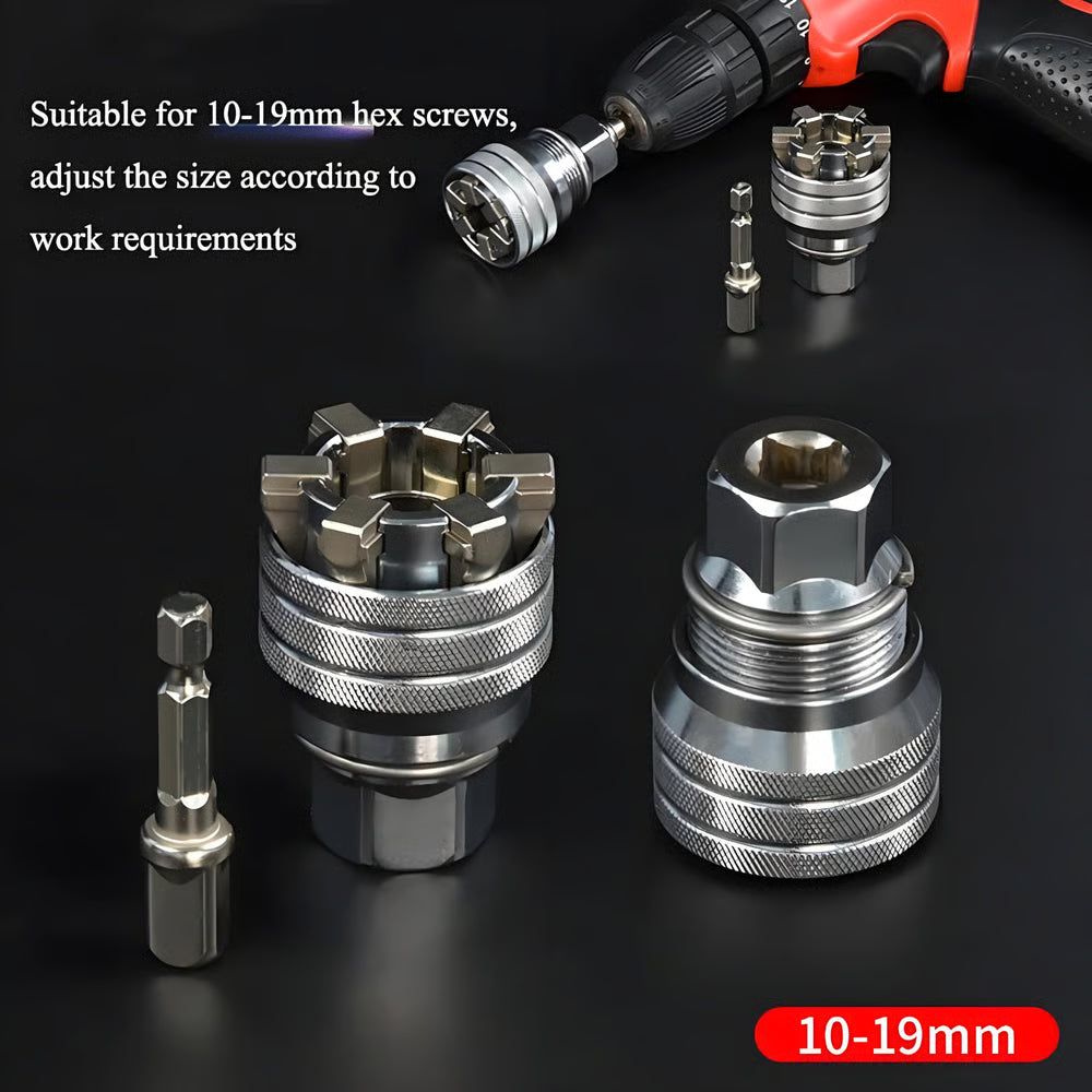 Torkrig Adjustable Universal Socket Wrench Tool