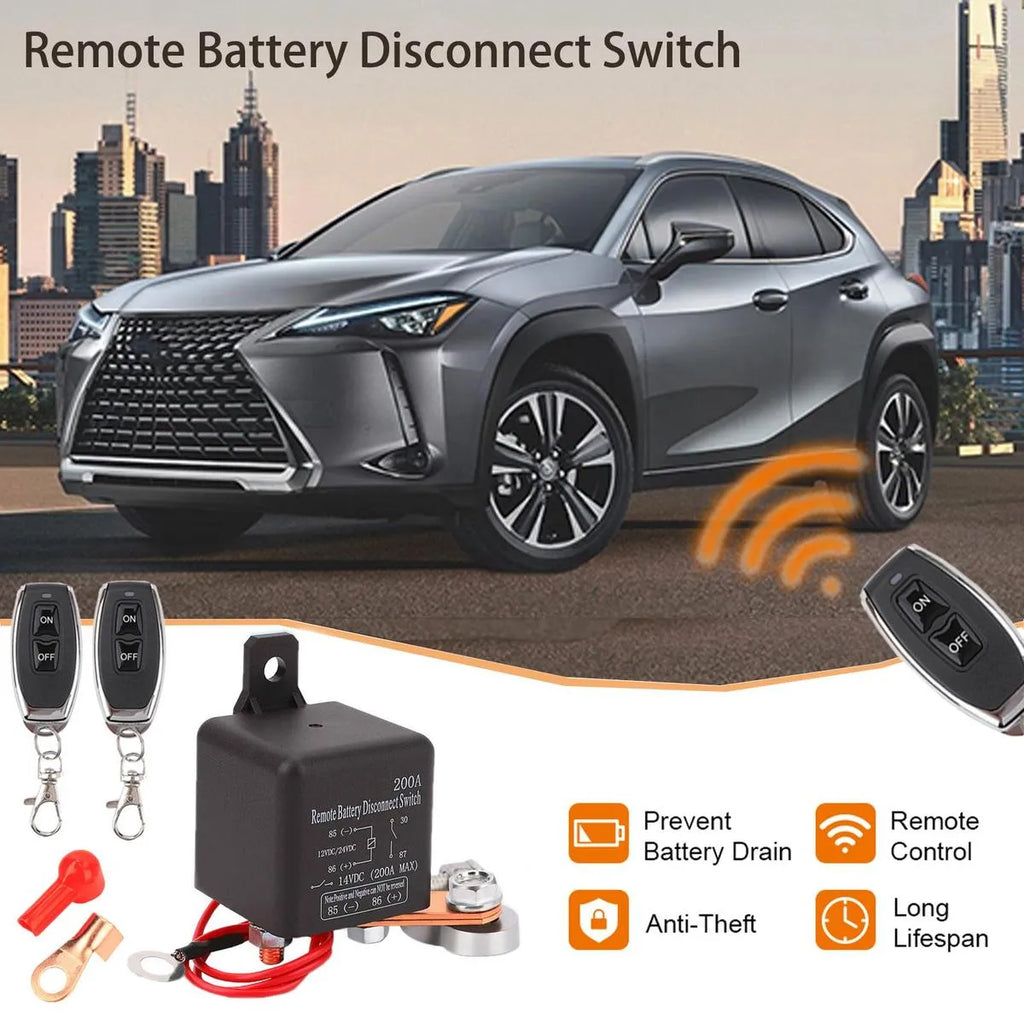 Torkrig Remote Control Battery Disconnect Switch