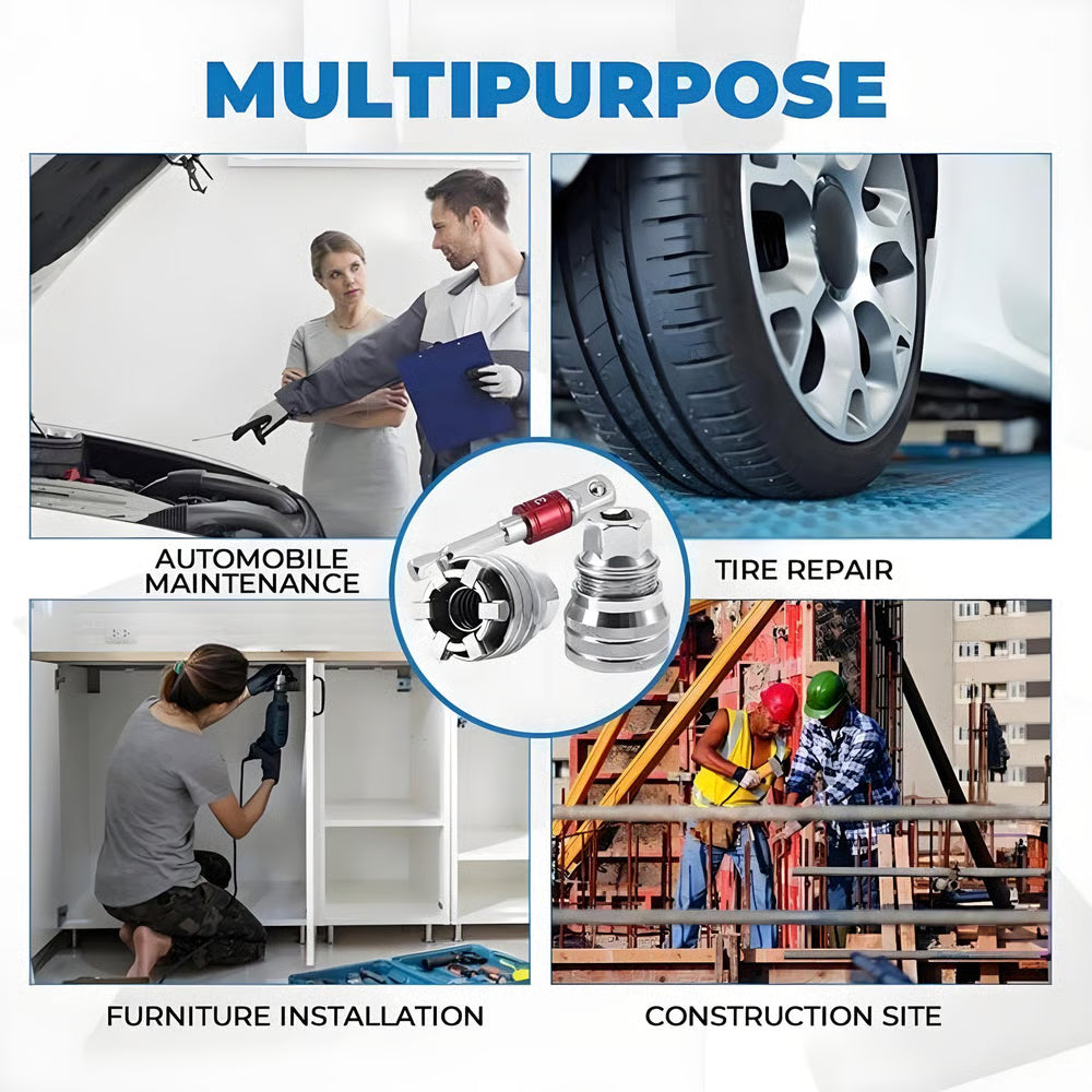 Torkrig Adjustable Universal Socket Wrench Tool