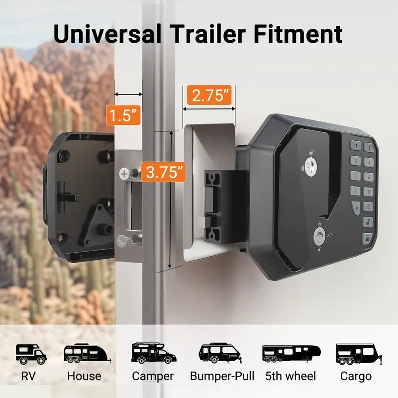 Torkrig Remote Control RV Door Lock(Fits Most Models)
