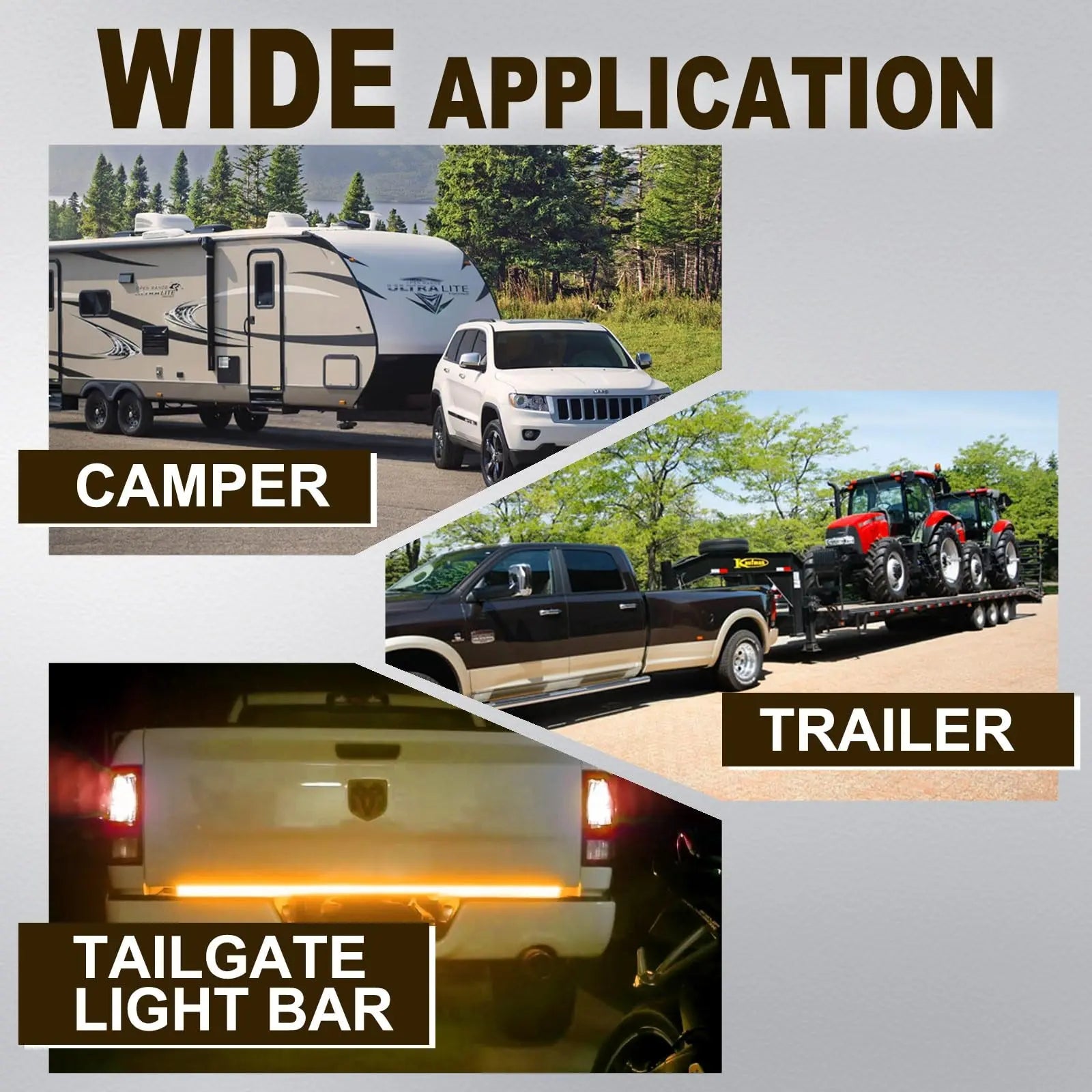 Torkrig™ 7 Pin to 4 Pin & 5 Pin RV Trailer Blade Plug Adapter (2-in-1)
