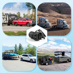 Torkrig™ 7 Pin to 4 Pin & 5 Pin RV Trailer Blade Plug Adapter (2-in-1)