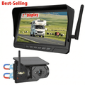 Torkrig™ Magnetic Solar Wireless Backup Camera System - 1080P HD