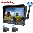 Torkrig™ Magnetic Solar Wireless Backup Camera System - 1080P HD