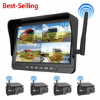 Torkrig™ Magnetic Solar Wireless Backup Camera System - 1080P HD