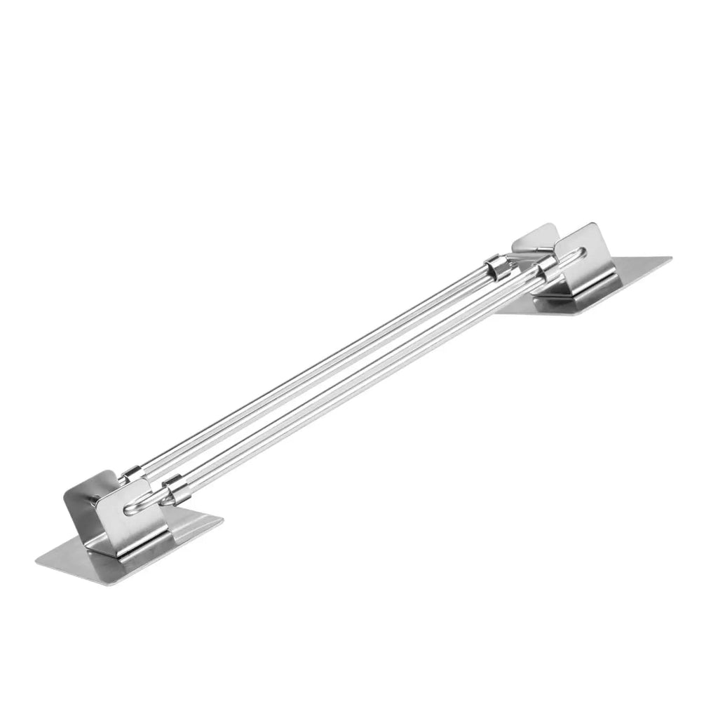 Torkrig™ Adjustable RV Shower Corner Storage Bars - Steel (2 Pack)