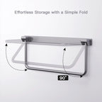 Torkrig™ Foldable Aluminum RV Shoe Rack - Wall Mounted Saver (2 Pack)