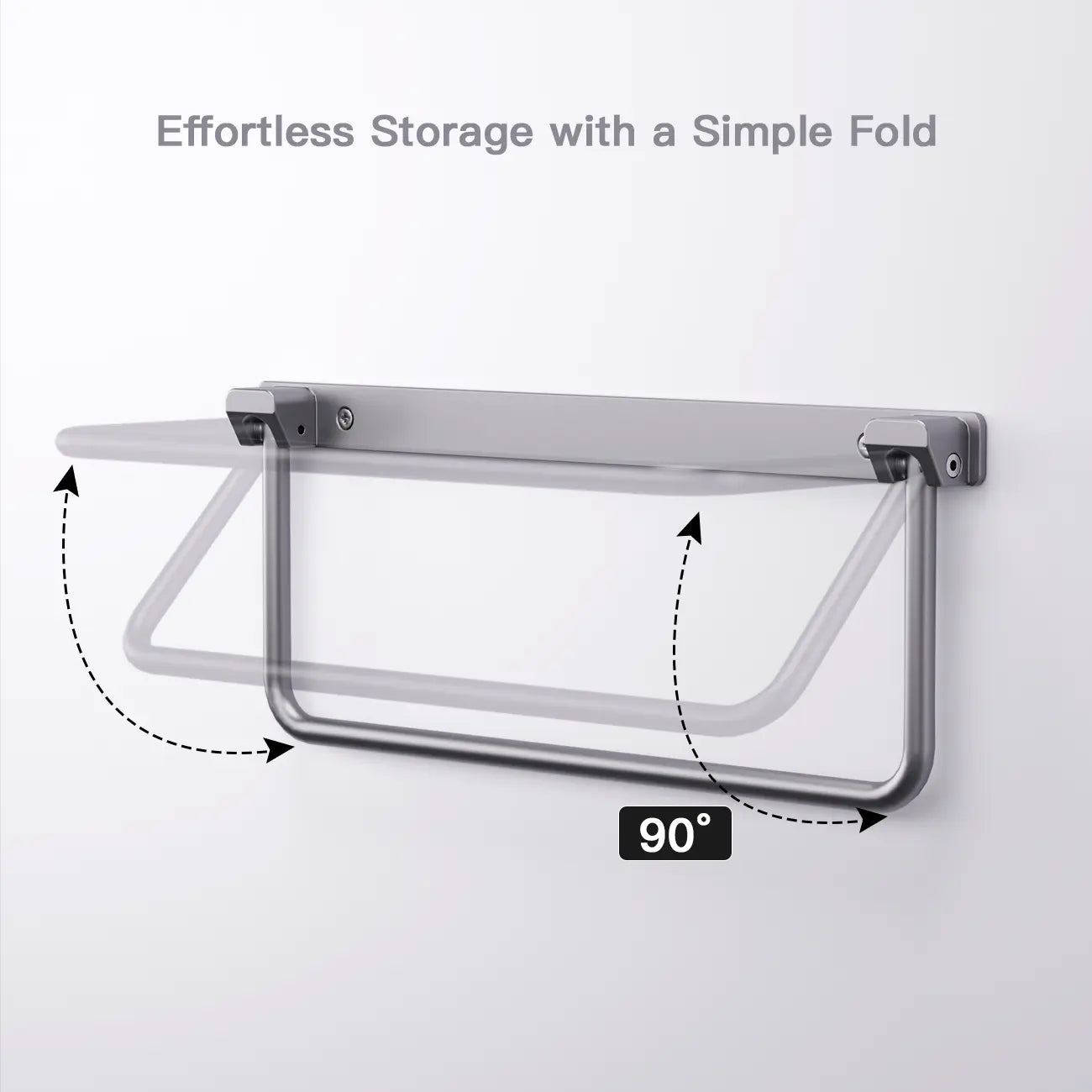 Torkrig™ Foldable Aluminum RV Shoe Rack - Wall Mounted Saver (2 Pack)