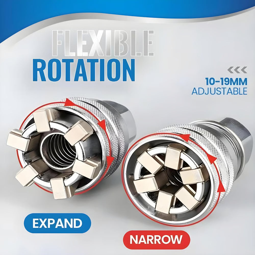 Torkrig Adjustable Universal Socket Wrench Tool