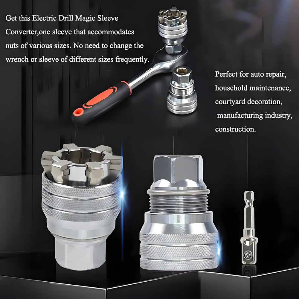 Torkrig Adjustable Universal Socket Wrench Tool