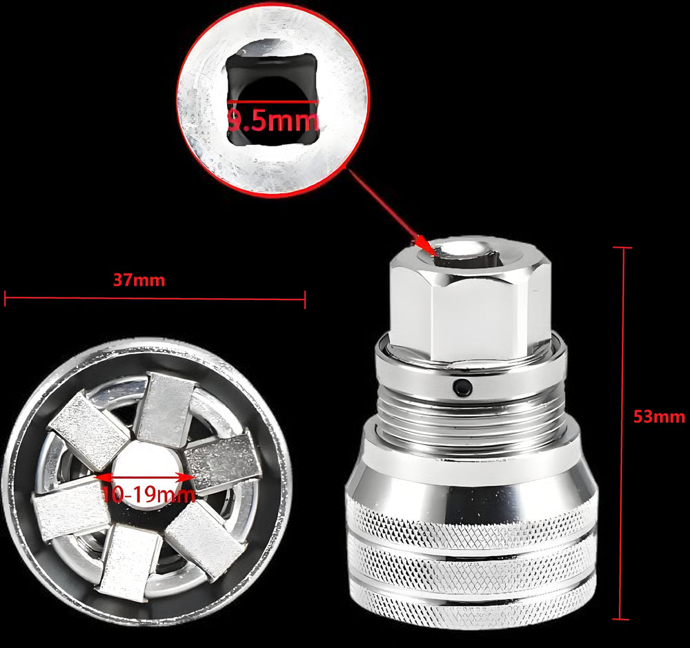 Torkrig Adjustable Universal Socket Wrench Tool