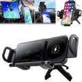 Torkrig 2 in 1 Auto Rotating Car Charger Holder