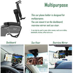 Torkrig Car Phone Holder with 360 Degree Rotation