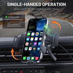 Torkrig 2 in 1 Auto Rotating Car Charger Holder