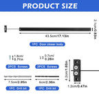 Torkrig™ RV Screen Door Closer Kit - Automatic Spring-Close DIY Kit