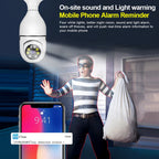 Torkrig Light Bulb Security Camera