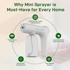 Torkrig Atomizer Sprayer Rechargeable Nano Mist & Barber Spray Gun