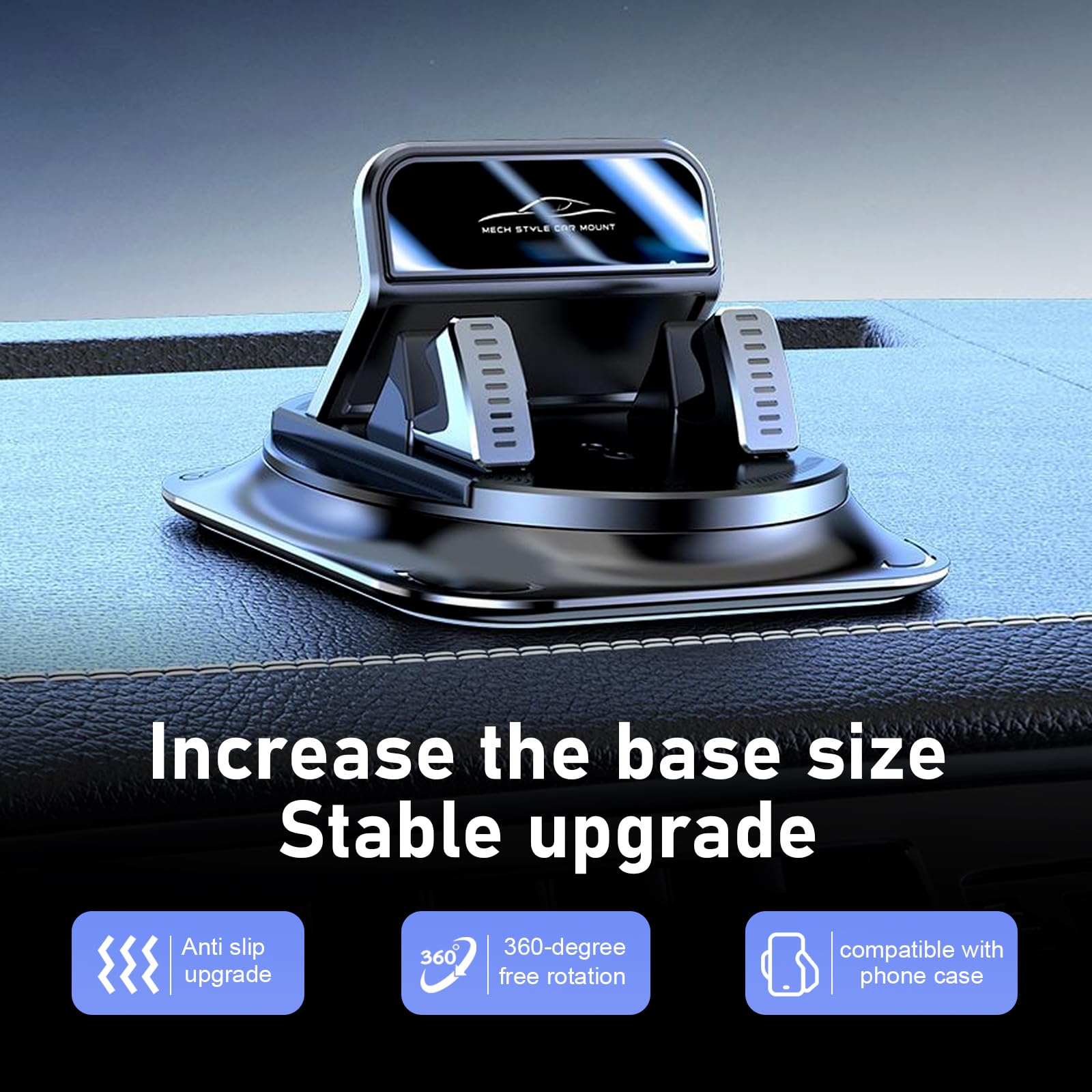 Torkrig Car Dashboard Phone Holder