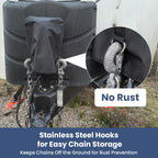 Torkrig RV Electric Tongue Jack Cover