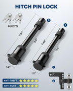 Torkrig 2-in-1 Adjustable Trailer Hitch