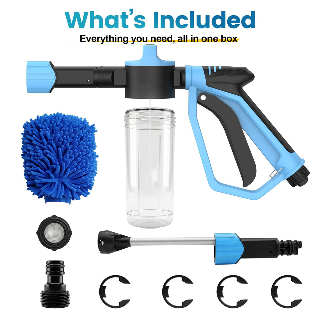 Torkrig Car Wash Foam Gun for Garden Hose