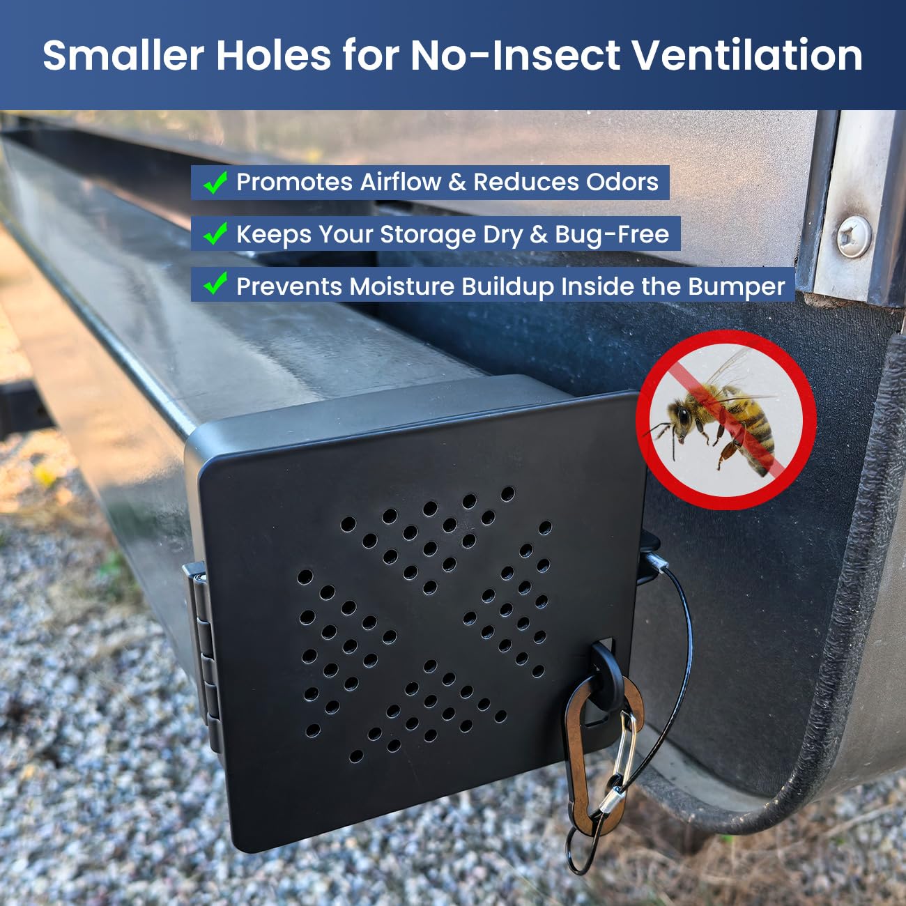 Torkrig Aluminum Vented Bumper End Cap