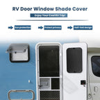 Torkrig Privacy Blackout RV Door Window Shade