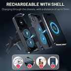 Torkrig 2 in 1 Auto Rotating Car Charger Holder