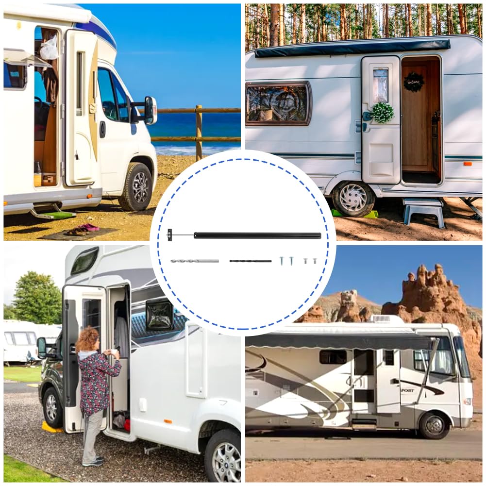 Torkrig™ RV Screen Door Closer Kit - Automatic Spring-Close DIY Kit