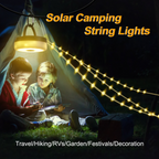 Torkrig Lighting 4 in 1 Solar Camping String Lights