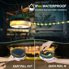 Torkrig Lighting 4 in 1 Solar Camping String Lights