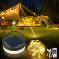Torkrig Lighting 4 in 1 Solar Camping String Lights